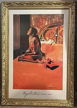 Published Painting bringing awareness to a remedy for Breast Cancer victims.