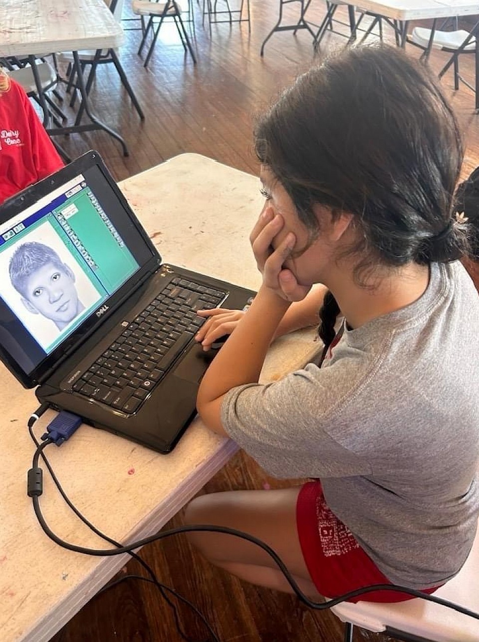 TAA collaborates with Live Oaks Art Center Youth learn Graphics Illustration through Intr. To Forensic Art Classes.