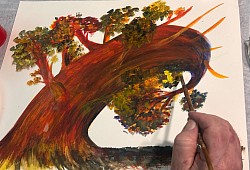 Exercise in watercolor