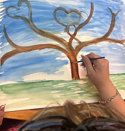 The calm in watercolor!